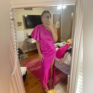 Boohoo One Shoulder Dress